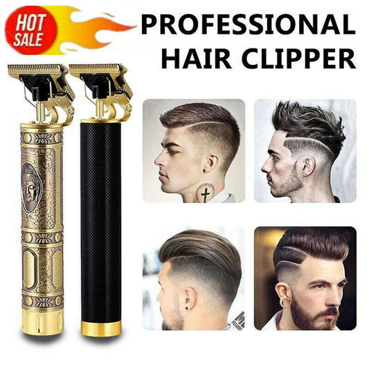 Trimmer Men Professional Cordless Hair Clipper Dragon Style, Rechargeable Trimmer For Beard, Hairs, Moustache & Face, Electric T Blade Zero Gapped Shaving Machine Men's Grooming Kit