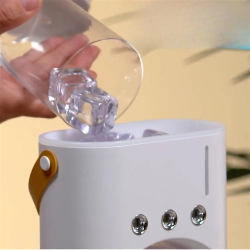 Portable Mini Air Cooler For Room Cooling, Double Ended Spray Mist Fan