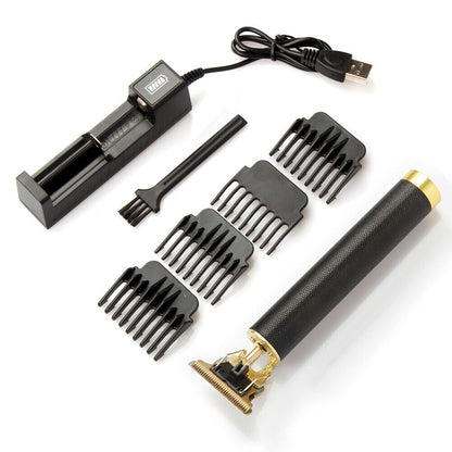 Trimmer Men Professional Cordless Hair Clipper Dragon Style, Rechargeable Trimmer For Beard, Hairs, Moustache & Face, Electric T Blade Zero Gapped Shaving Machine Men's Grooming Kit