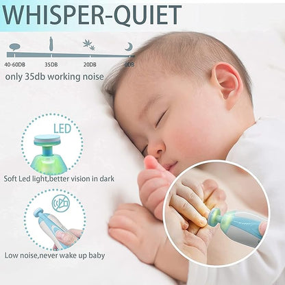 Baby Nail Trimmer with Light – Safe Cutter for Newborn (0-6 Months)