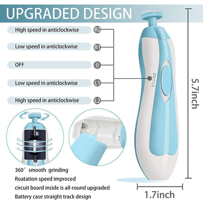 Baby Nail Trimmer with Light – Safe Cutter for Newborn (0-6 Months)