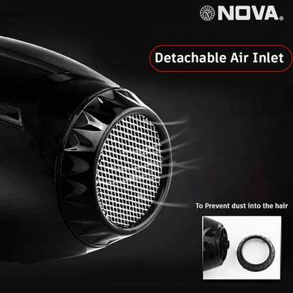 Nova V&G  Professional Hair Dryer for Unisexual